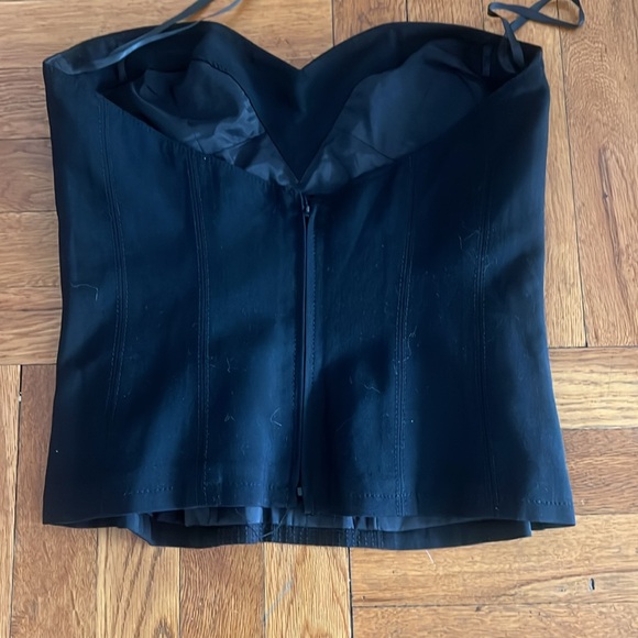 Bebe Black Bustier - Picture 4 of 5